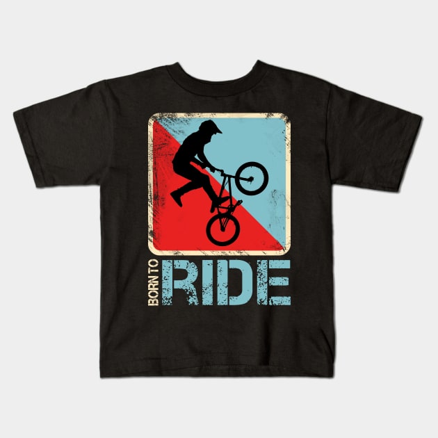 Born to Ride Kids T-Shirt by SmithyJ88